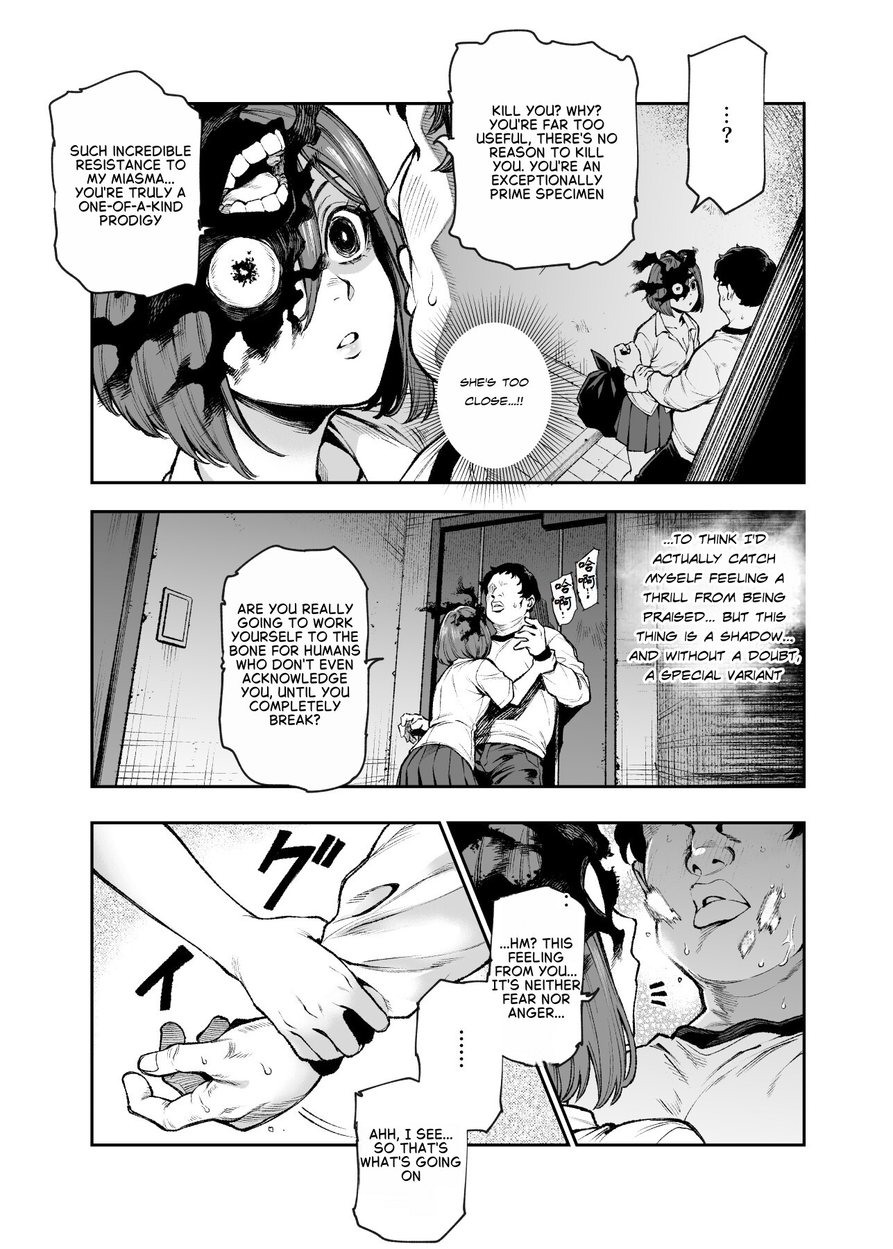 Hentai Manga Comic-Daily Life of a Low-Ranking Male Staff Member in the Anti-Shadow Special Forces EX1-Read-22